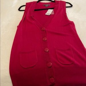 Forever 21 Sleeveless Cardigan